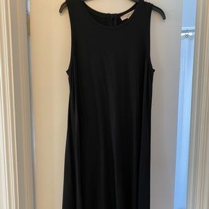 Loft A-line Black Dress NWT